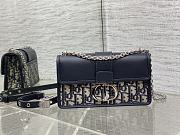 Dior 30 Montaigne East-West Bag Blue 21x12x6cm - 1