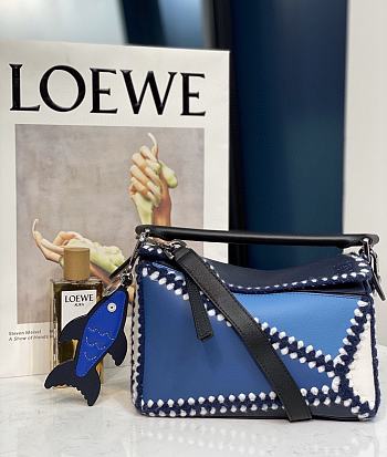 Loewe Puzzle Blue Bag 24x10x14cm