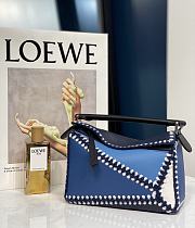 Loewe Puzzle Blue Bag 24x10x14cm - 4