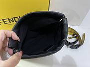 Fendi Black Leather Handbag 24x24x2cm - 4