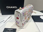 Chanel Mini Flap Bag Embroidered Satin Sequins 20x12x6cm - 3