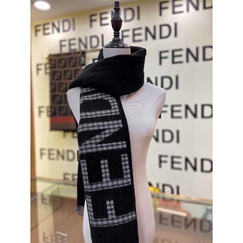 Fendi Black Scarf