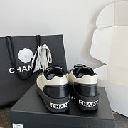 Chanel Black White Sneaker 02 - 5