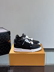 Louis Vuitton LV Trainer Sneaker Black White - 1