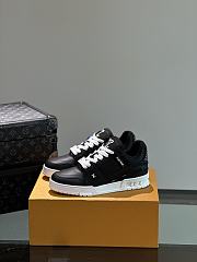 Louis Vuitton LV Trainer Sneaker Black White - 4