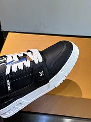 Louis Vuitton LV Trainer Sneaker Black White - 3