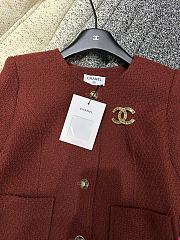 Chanel Red Jacket - 4