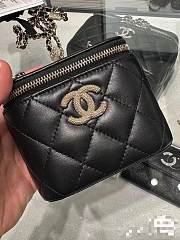 Chanel Vanity Black Bag 11x8.5x7cm - 3