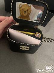 Chanel Vanity Black Bag 11x8.5x7cm - 2