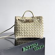 Bottega Veneta Small Andiamo Beige 25x22x10.5cm - 1