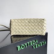 Bottega Veneta Small Andiamo Beige 25x22x10.5cm - 6