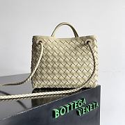 Bottega Veneta Small Andiamo Beige 25x22x10.5cm - 2