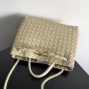 Bottega Veneta Medium Andiamo Beige 32.5x24x12cm - 2