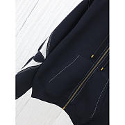 Louis Vuitton LV Graphic Zipped Cotton Hoodie Black - 4