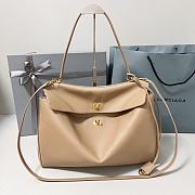 Balenciaga Rodeo Large Handbag Latte Calfskin 40x30x13cm - 2