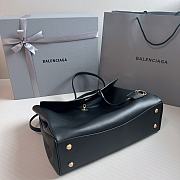 Balenciaga Rodeo Large Handbag Black Calfskin 40x30x13cm - 6