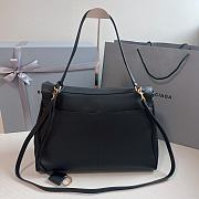 Balenciaga Rodeo Large Handbag Black Calfskin 40x30x13cm - 4