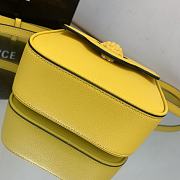 Versace La Medusa Mini Bag Yellow 16x12x6cm - 6