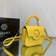 Versace La Medusa Mini Bag Yellow 16x12x6cm - 2