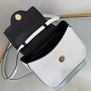 Versace La Medusa Mini Bag Black White 16x12x6cm - 4