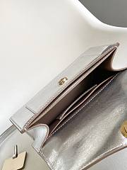Bvlgari Serpenti Forever Top Handle Silver 19x11x6cm - 5