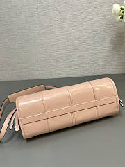 Prada Small Leather Pink Shoulder Bag 26x14x12cm - 4