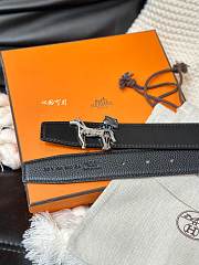 Hermes Black Belt 3.2cm - 3