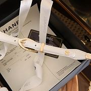 Chanel White Belt Chain - 3