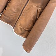 Dior Brown Leather Jacket - 2