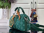 Louis Vuitton LV Keepall Bandouliere 25 Green 25cm - 3