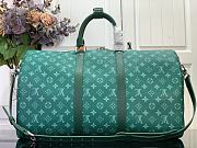 Louis Vuitton LV Keepall 50 Green 50 x 29 x 23 cm  - 3