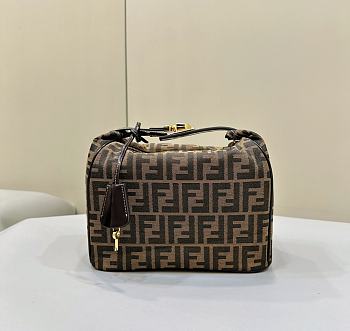 Fendi Zucca Canvas Vanity 26x15x19cm