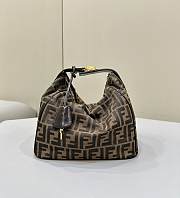 Fendi Zucca Canvas Vanity 26x15x19cm - 3