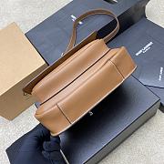 YSL Niki Besace Leather Brown 21.5x16x8cm - 3