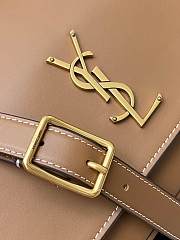 YSL Niki Besace Leather Brown 21.5x16x8cm - 2