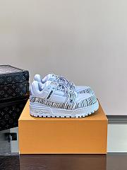 Louis Vuitton LV Trainer Maxi Blue Sneaker - 1