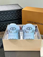 Louis Vuitton LV Trainer Maxi Blue Sneaker - 3