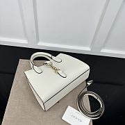 Gucci Jackie Small Tote Bag White 24x17.5x8.5cm - 4