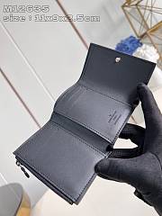 Louis Vuitton LV Victor Black Leather 11.5x2.5x9cm - 5