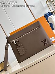 Louis Vuitton LV Takeoff Pouch Brown 30x22x5cm - 1