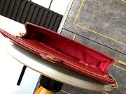 Chanel 24K Flap Bag Red Gold 33x16x5cm - 6