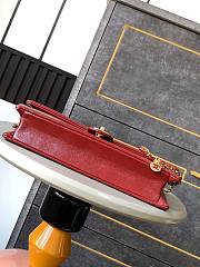 Chanel 24K Flap Bag Red Gold 33x16x5cm - 4