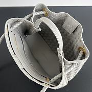 Bottega Veneta Medium Andiamo Grey Bag 32.5x24x12cm - 6