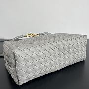 Bottega Veneta Medium Andiamo Grey Bag 32.5x24x12cm - 4