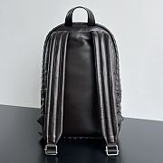 Bottega Veneta Calfskin Intrecciato Backpack Brown 46x30x14cm - 5