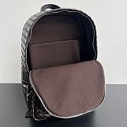 Bottega Veneta Calfskin Intrecciato Backpack Brown 46x30x14cm - 3