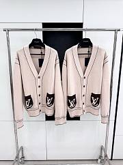 Louis Vuitton LV Pink Cardigan - 1