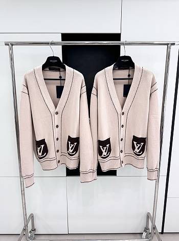 Louis Vuitton LV Pink Cardigan