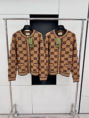 Gucci Brown Cardigan - 1