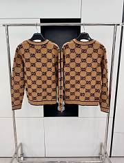 Gucci Brown Cardigan - 4